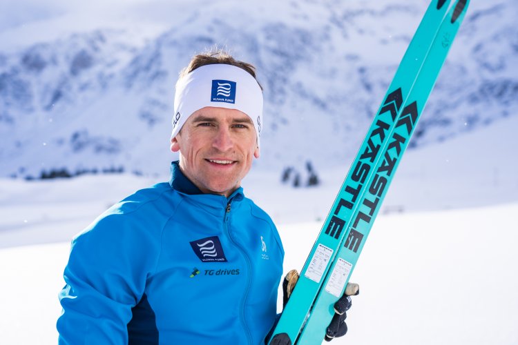 Fabián Štoček na prvním závodě Ski Classics 2023